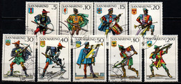 SAN MARINO - 1973 - SERIE BALESTRIERI - USATI - Usados