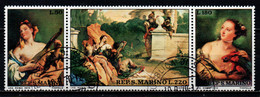 SAN MARINO - 1970 - DIPINTI DI GIAMBATTISTA TIEPOLO - USATI - Used Stamps