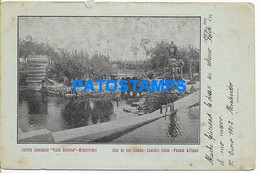 181600 URUGUAY VILLA DOLORES JARDIN ZOOLOGICO ISLA DE LOS CISNES CASTILLO COLON DETAILS POSTAL POSTCARD - Uruguay