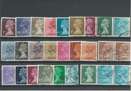 30719 ) GB UK Collection Machin - Sammlungen