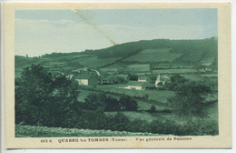 CPA 89 QUARRE Les TOMBES Vue Générale De Bousson - Quarre Les Tombes