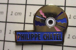 1215A Pin's Pins / Beau Et Rare / THEME MUSIQUE / CD MUSICAL PHILIPPE CHATEL - Musique