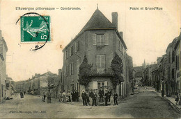 Combronde * Poste Et Grand'rue - Combronde