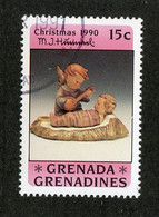 1254 Grenada-Grenadines Scott #1247 Used "Offers Welcome" - Grenada (1974-...)