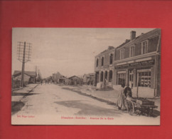 CPA  - Chaulnes  -(Somme) - Avenue De La Gare - Chaulnes