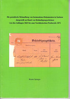 Insiunationsdokumente In Sachsen,Königlich Sächsische Post, Behändigungsscheine 1843 Bis 1871, - Filatelia E Historia De Correos