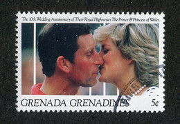 1268 Grenada-Grenadines Scott #1331 Used "Offers Welcome" - Grenada (1974-...)