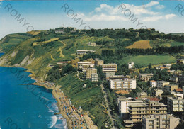 CARTOLINA  GABICCE MARE,PESARO,MARCHE,PANORAMA DEL MONTE VISTO DELL"ALTO,MARE,ESTATE,VACANZA,SPIAGGIA,VIAGGIATA 1968 - Pesaro