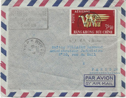 VIETNAM -POSTE AERIENNE N° 1 SUR LETTRE CAD 1952 - Vietnam