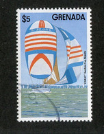 1302 Grenada-Grenadines Scott #2136 Used "Offers Welcome" - Grenada (1974-...)