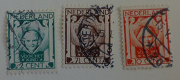NEDERLAND / NIEDERLANDE  1924   Mi 143 -45   Gestempelt Used   #5716-1 - Usados