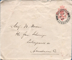 Netherlands Indies 12½c Postal Stat. Envelope 1928 Paquebot Singapore Cancel 2203.0557 - India Holandeses