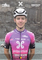 Cyclisme, Brent Delaere - Ciclismo