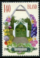ICELAND  2009 Garden Park Centenary MNH / **.  Michel 1241 - Unused Stamps