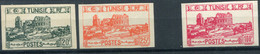 Tunisie     294 **-296 **-298 **  Non Dentelés - Unused Stamps