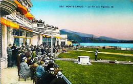 ► MONACO  Monaco : Monte-Carlo : Tir Aux Pigeons - Waffenschiessen