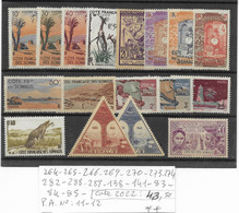 COTE FRANCAISE DES SOMALIS Lot De 17 Timbres ++ Voir Descriptif - Neufs