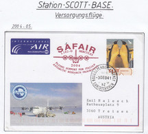 Ross Dependency 2004  Safair Flying Support Italian Antarctic Research  Ca Ross 3 DE 04 (AF207) - Vuelos Polares