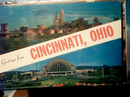 USA Ohio Greetings From Cincinnati VUES  Union Terminal V1965 IO6316 - Cincinnati