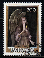 SAN MARINO - 1982 - NATALE: ANGELO - USATO - Used Stamps