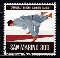 SAN MARINO - 1981 - CAMPIONATI EUROPEI JUNIORES DI JUDO - USATO - Used Stamps