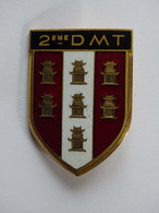 Insigne Indochine - 2ème DMT - 2 ème Division De Marche Du Tonkin  - Drago - Army