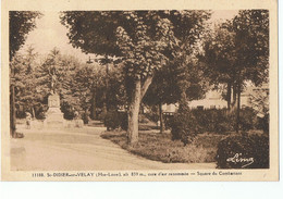 St Didier En Velay-square Du Combattant - Saint Didier En Velay