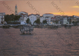 Delcampe - CARTOLINA  LESINA,FOGGIA,PUGLIA,TRAMONTE SUL LAGO,BELLA ITALIA,RELIGIONE,MEMORIA,STORIA,CULTURA,IMPERO,VIAGGIATA 1993 - Foggia