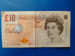 Angleterre Billet 10 Pounds - 10 Pounds