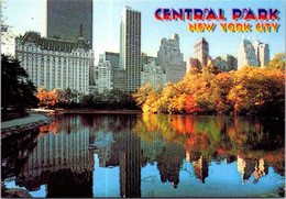 (3 G 15) USA - New York City (2 Postcards) Central Park - Central Park