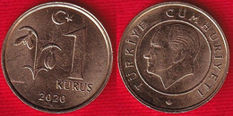 Turkey 1 Kurus 2020 Km#1239 UNC - Turquie