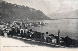 SUISSE,SWITZERLAND,SVIZZERA,SCHWEIZ,HELVETIA,SWISS,VAUD,MONTREUX,CLARENS,1900,RARE - Montreux