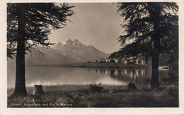 SUISSE,SWITZERLAND,SVIZZERA,HELVETIA,SWISS,GRISONS,SILVAPLANA,LAC DE CHAMPFER,RARE,1925 - Silvaplana