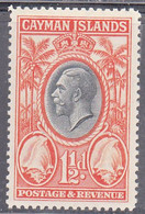 CAYMAN ISLANDS   SCOTT NO 88   MINT HINGED  YEAR  1935 - Iles Caïmans