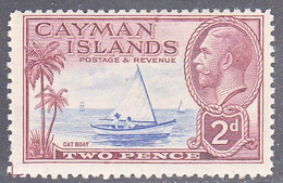 CAYMAN ISLANDS   SCOTT NO 89   MINT HINGED  YEAR  1935 - Iles Caïmans