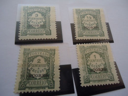 AZORES  4  MLN   STAMPS  OVERPRINT  ACORES - Other & Unclassified