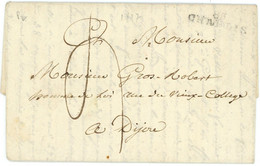 22 Janvier 1817 Lac De 83 CHABLIS Vers DIJON - 1801-1848: Précurseurs XIX