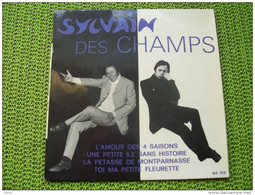SYLVAIN DESCHAMPS   L' AMOUR DES 4 SAISONS  °  SUR VINYLE 45 TOURS - Autografi