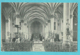 * Kortemark - Cortemarck * (Uitg S.Y.L.) De Kerk, Binnenzicht, Intérieur De L'église, Autel, Chaire De Vérité, Old - Kortemark