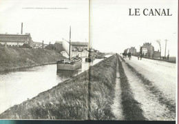 PHOTO GRAND FORMAT - ROSENDAEL Près DUNKERQUE - LE CANAL DE FURNES  - COLLECTION R WULLES - Luoghi