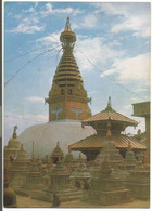 AB2096 Nepal - Swoyambhu - The Biggest Stupa In The World / Non Viaggiata - Népal