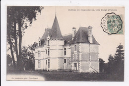 CP 86 DANGE Env. Chateau De Maisonneuve - Dange Saint Romain