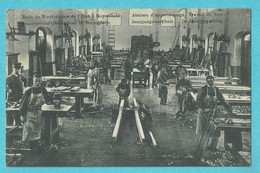 * Ruiselede - Ruysselede * (Uitg Cesar Standaert) école De Bienfaisance, Ateliers Travail Du Bois, Houtbewerking, Enfant - Ruiselede