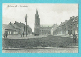 * Rijkevorsel - Ryckevorsel (Antwerpen) * (Uitg D. Lemmens) Dorpplaats, église, Kerk, Zeldzaam, TOP, Rare - Rijkevorsel