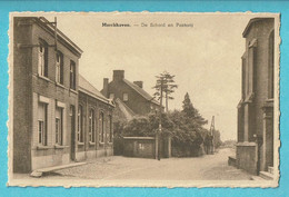 * Morkhoven - Herentals (Antwerpen) * (Uitg Van Olmen Verlinden) De School En Pastorij, école Et Presbytère, Old, Rare - Herentals