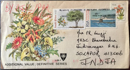 SOUTH AFRICA VENDA 1999, VENDA 1985 FDC USED BY SOUTH AFRICA!!! 3 STAMPS,FLOWER,SHIP TREE ,ALWAYS,FURNISH A RETURN RETU - Covers & Documents