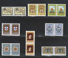 Portugal Colonies 1960 "Death Of Price Henry" Omnibus (complete) Condition MNH OG (pairs) - Otros & Sin Clasificación