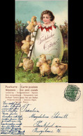 Ostern, Kind Kommt Aus Riesen Ei - Küken Auf Der Leiter (Easter) 1912 - Easter