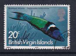 British Virgin Is: 1975   Fish  SG340   20c   Used - Iles Vièrges Britanniques