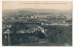 CPA - SAINT-PAUL-TROIS-CHATEAUX (Drôme) - Vue Sud Ouest - Ateliers De Carrières Ste-Juste - Sonstige & Ohne Zuordnung